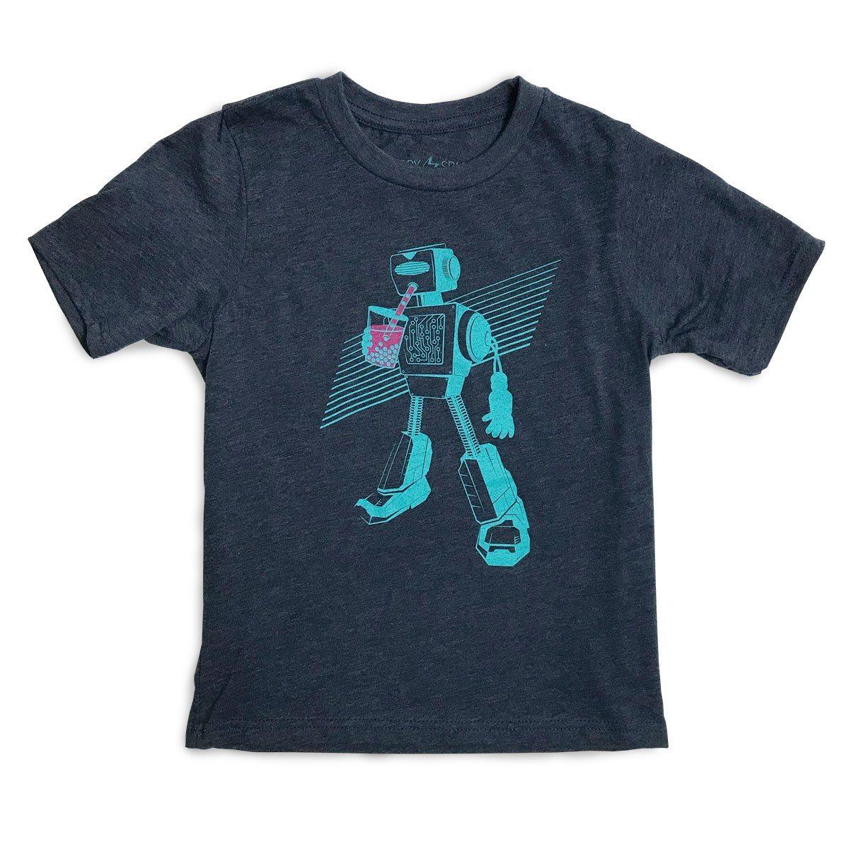 Boba Bot Kids T-Shirt STORY SPARK