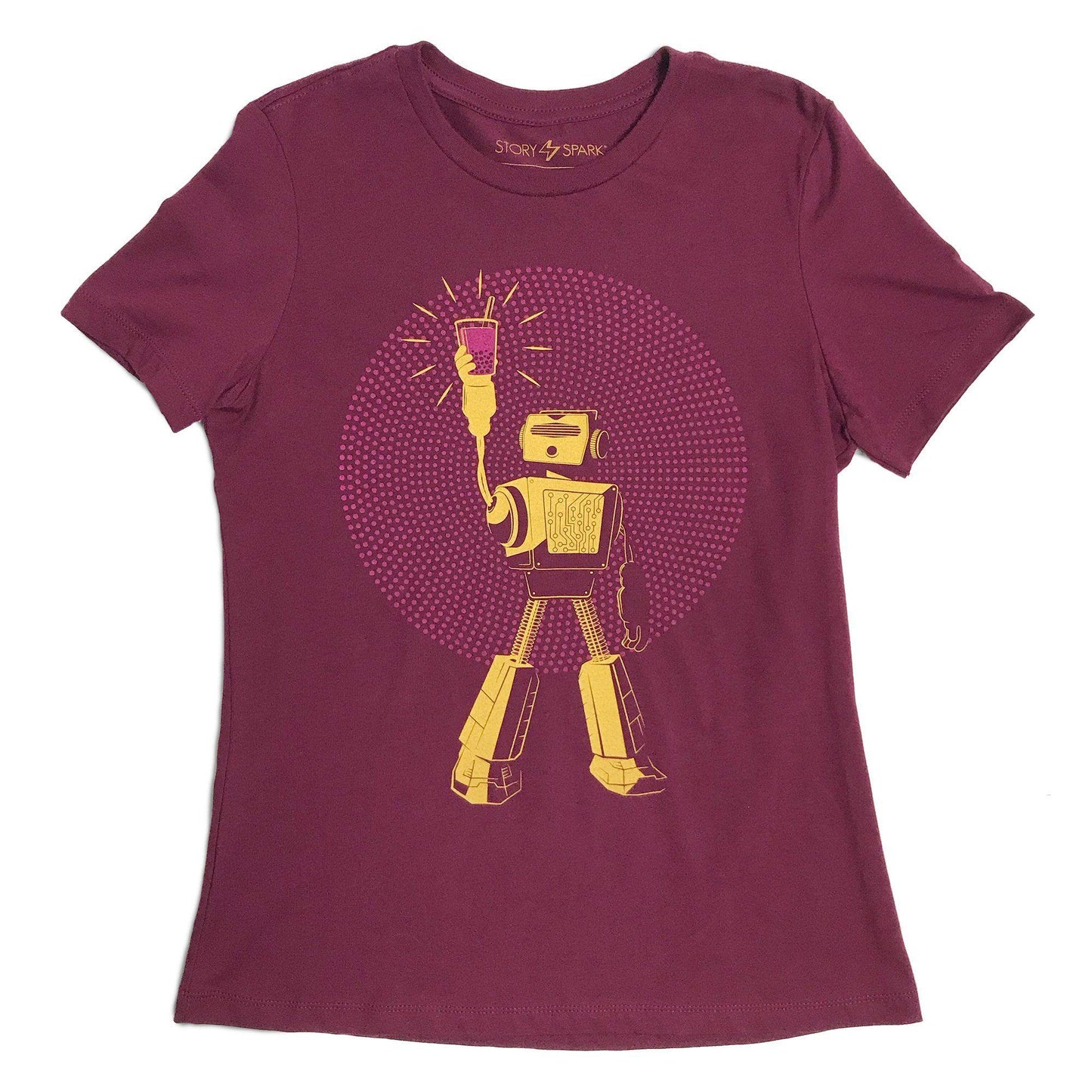 Boba Power Womens T-shirt STORY SPARK