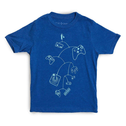 Mobile Controls Kids T-Shirt STORY SPARK