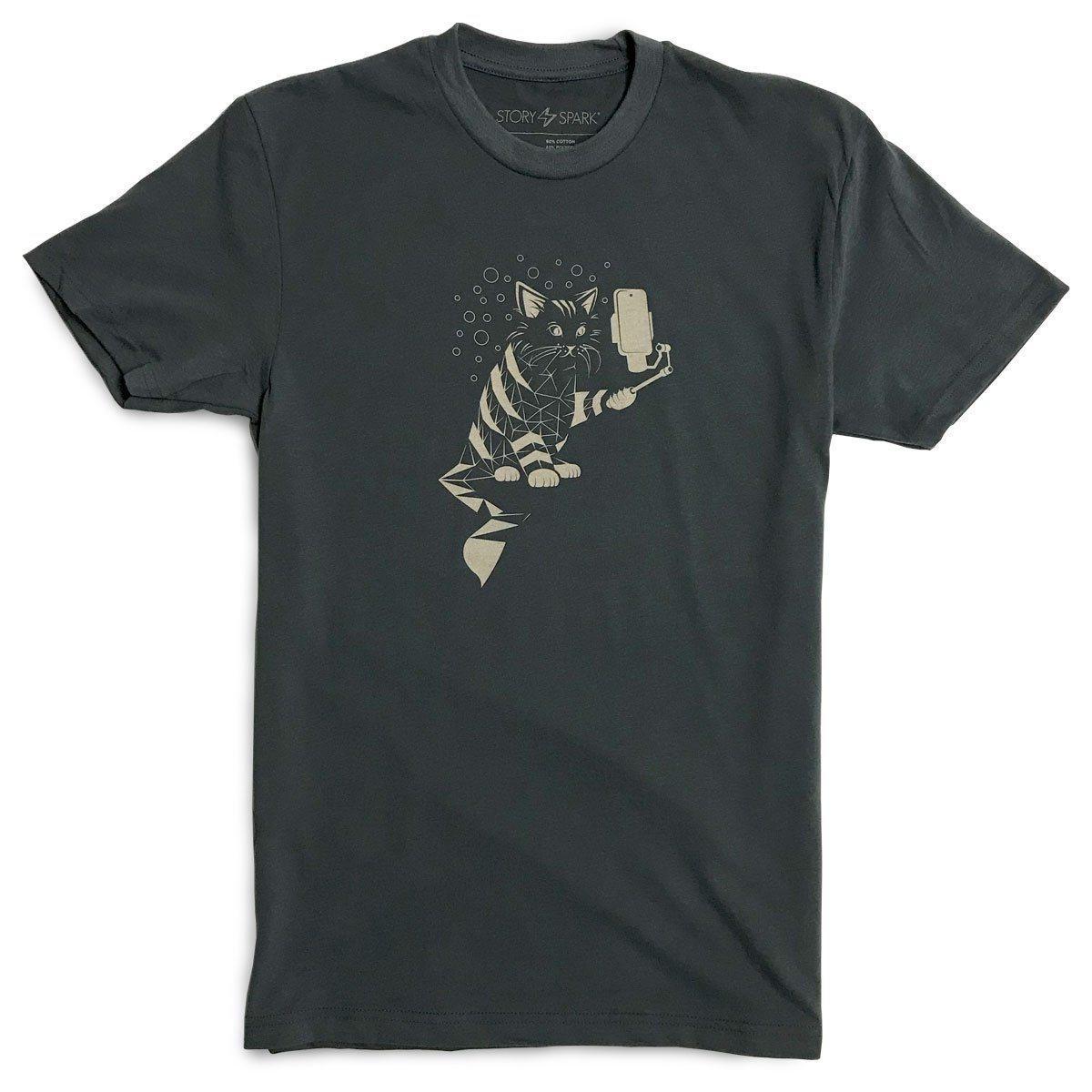Snap Cat T-shirt STORY SPARK