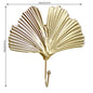 Green Gold Single Leaf Hanging Coat Hook Mini Wall Key Hook Home Decoration Modern Home Hanger Leaf Shape Coat Hooks Wall Mounted Hooks Stevvex