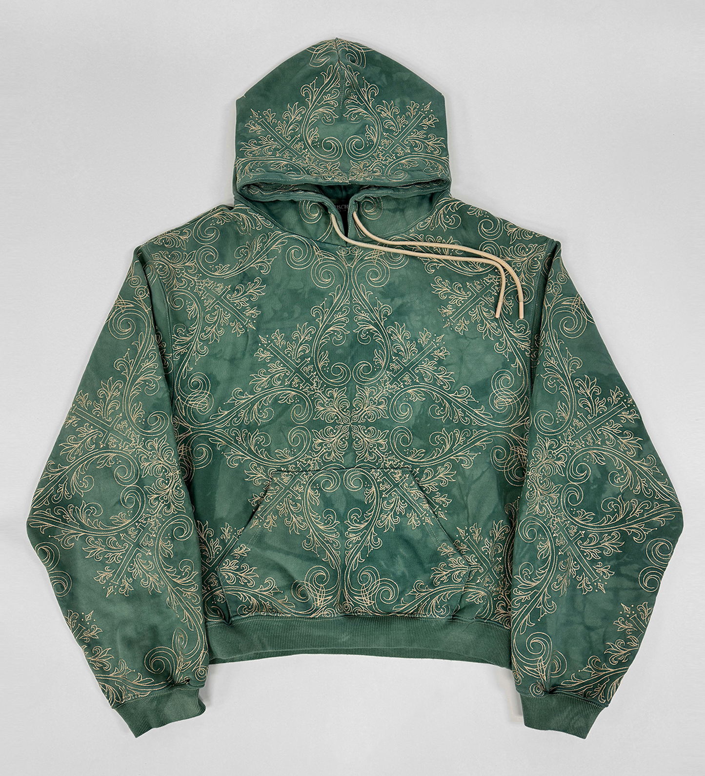 TRANCE HOODIE (GREEN & GOLD) Jakischrist