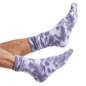 Grey Tie-Dye Casual Crew Socks DeadSoxy