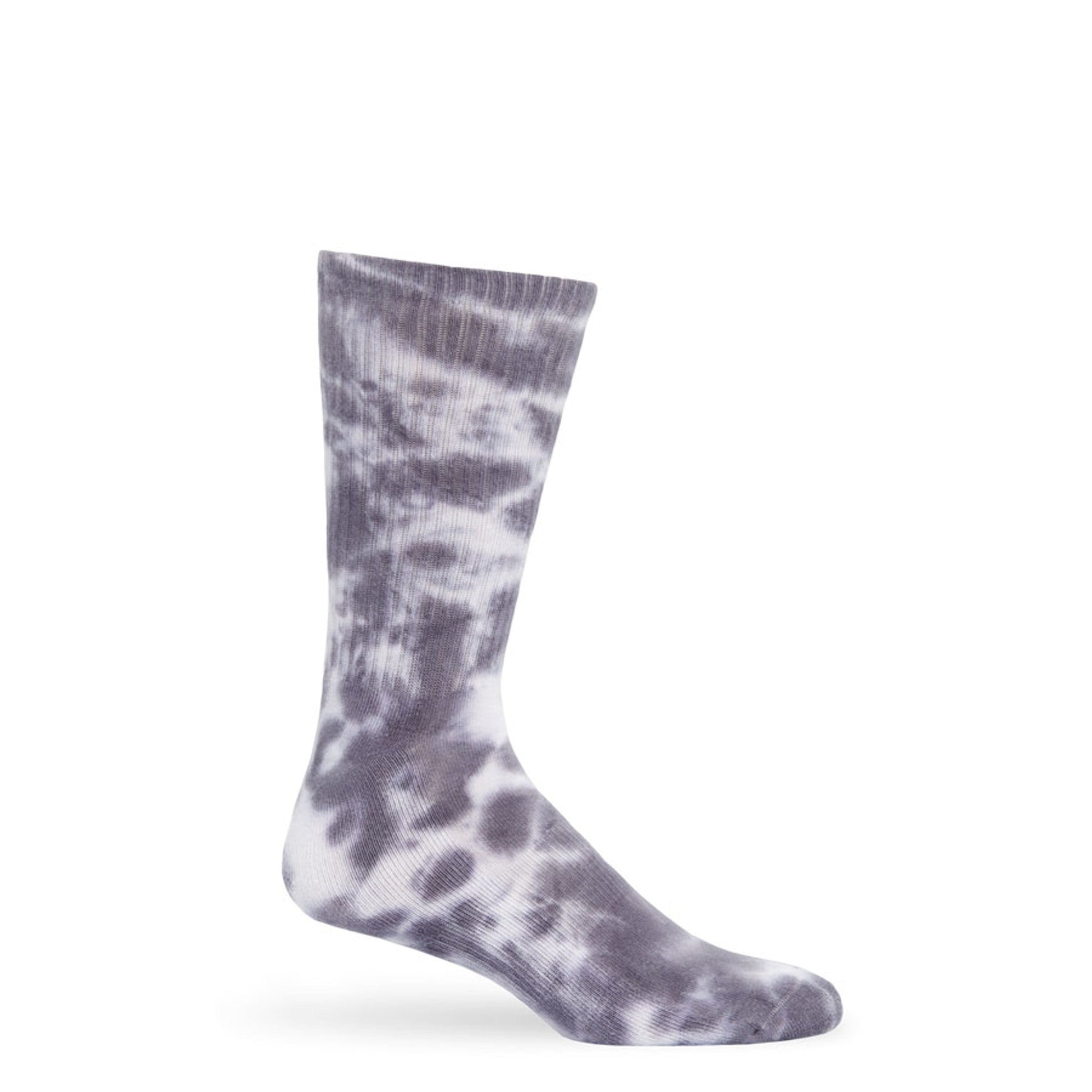 Grey Tie-Dye Casual Crew Socks DeadSoxy