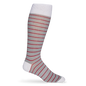 Grey w/ Crimson - Wide Stripe DeadSoxy
