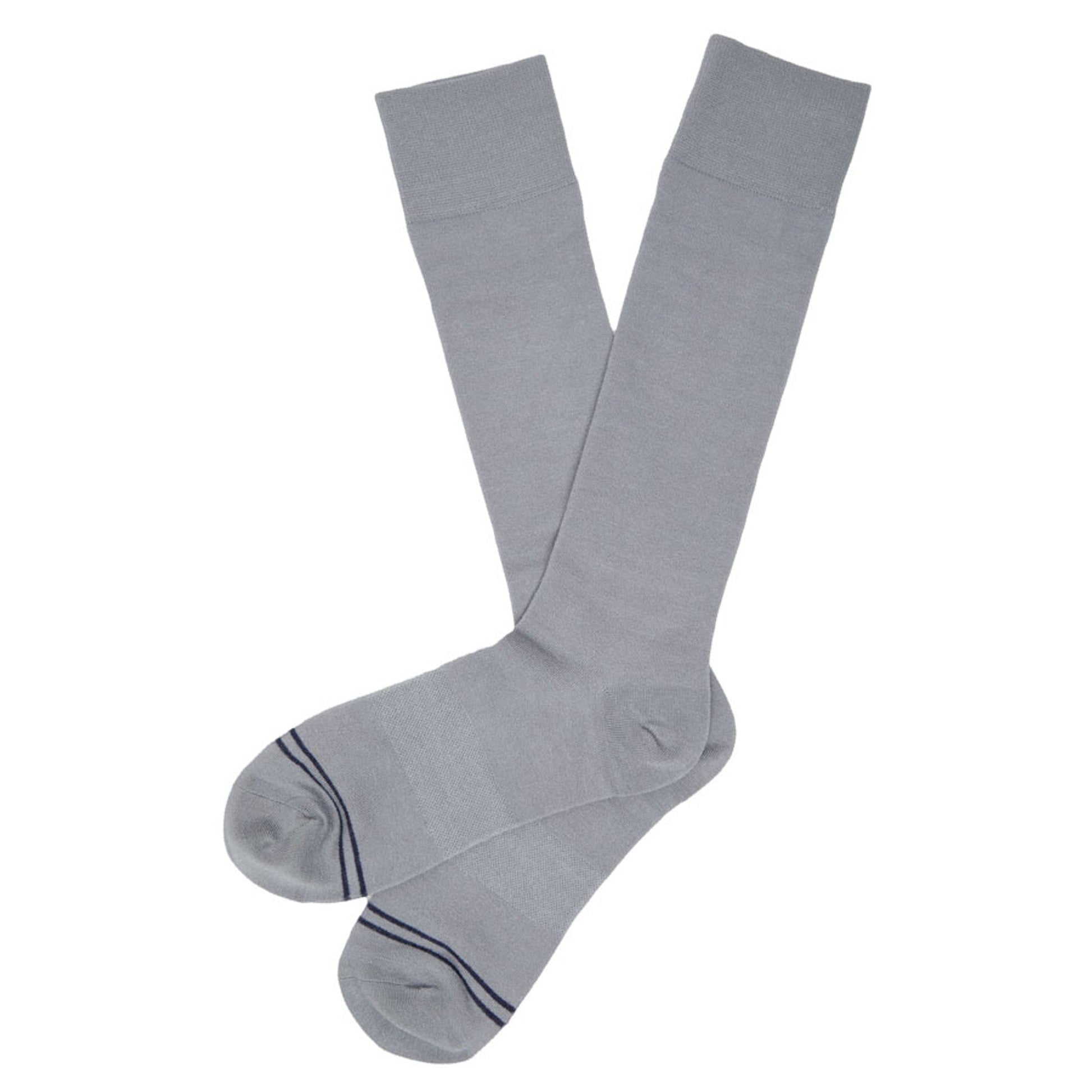 Greyson 3-Pack - Grey Dress Socks DeadSoxy