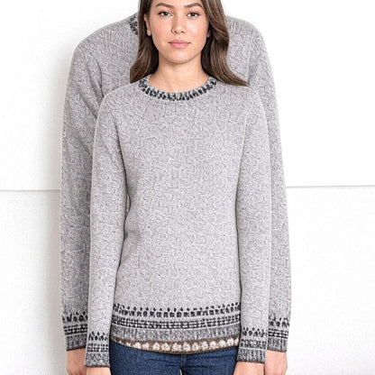 Alpaca Inca Patterned Sweater Purely Alpaca