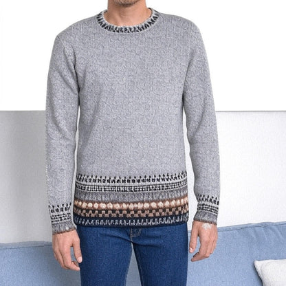 Alpaca Inca Patterned Sweater Purely Alpaca