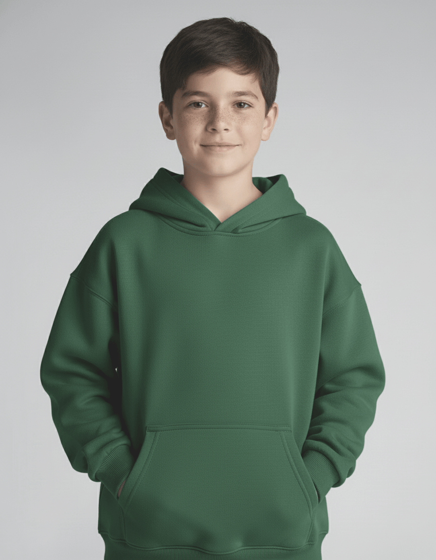 Dreamy Soft Charlie Play Solid Color - Bamboo Kids Pull Over Hoodie Sweatshirt Charlies Project Kids
