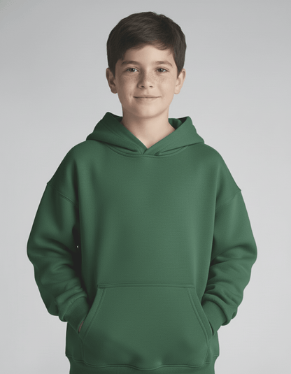 Dreamy Soft Charlie Play Solid Color - Bamboo Kids Pull Over Hoodie Sweatshirt Charlies Project Kids