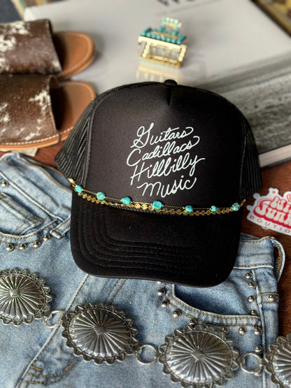 Guitars Cadillacs Trucker Hat Wild Junkie