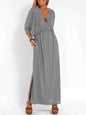 V-Neck Maxi Dress
