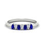 Half Carat 7 Stone Wedding Band Diamond Teardrop Fascinating Diamonds