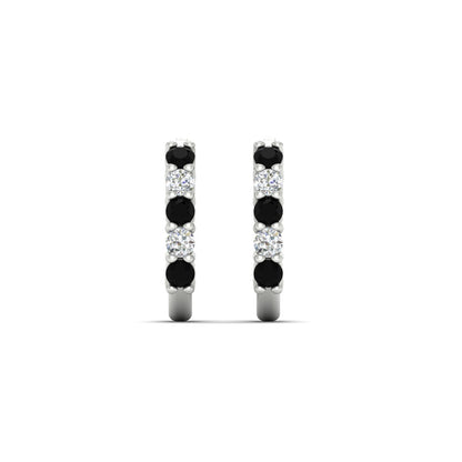Half Huggie Hoop Earring Fascinating Diamonds