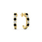 Half Huggie Hoop Earring Fascinating Diamonds