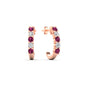 Half Huggie Hoop Earring Fascinating Diamonds