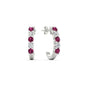 Half Huggie Hoop Earring Fascinating Diamonds