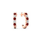 Half Huggie Hoop Earring Fascinating Diamonds