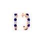 Half Huggie Hoop Earring Fascinating Diamonds
