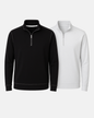 Buki Cinqo Travel Half Zip 2-Pack - Black/White Buki