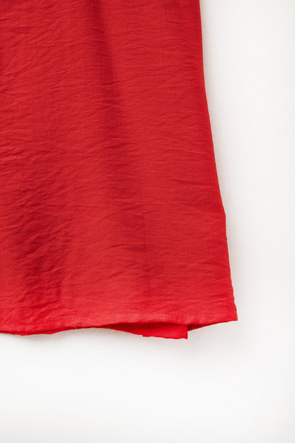 Halter Neck Basic Summer Tank in Cherry Red Q2store