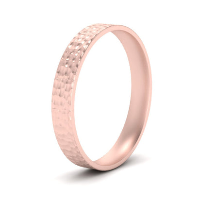 Hammered Finish Mens Wedding Band Fascinating Diamonds