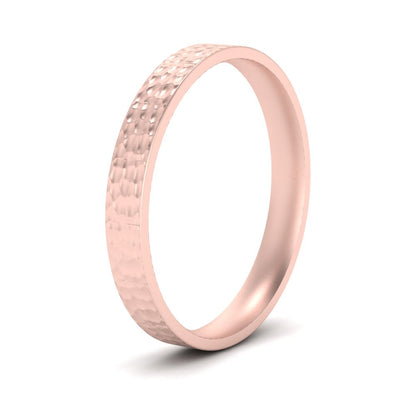 Hammered Wedding Band Comfort Fit 5 mm Fascinating Diamonds
