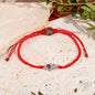 Hamsa Hand of Protection - Four-Strand Red String Bracelet Conscious Items