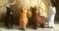 Hand-Carved Wooden Alpaca Ornaments Purely Alpaca