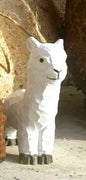Hand-Carved Wooden Alpaca Ornaments Purely Alpaca