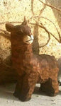Hand-Carved Wooden Alpaca Ornaments Purely Alpaca