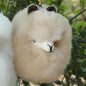 Happy Alpaca Face Keychain Purely Alpaca