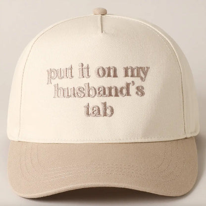 Put It On My Husbands Tab Ivy + Cloth