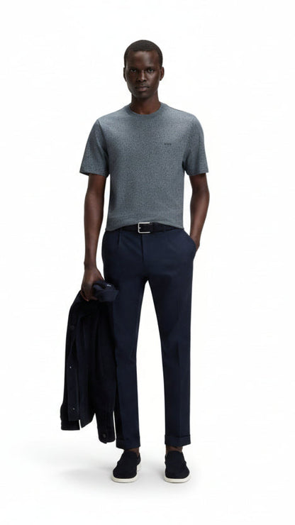 Hugo Boss Thompson Tee - Dark Grey Denim Exchange