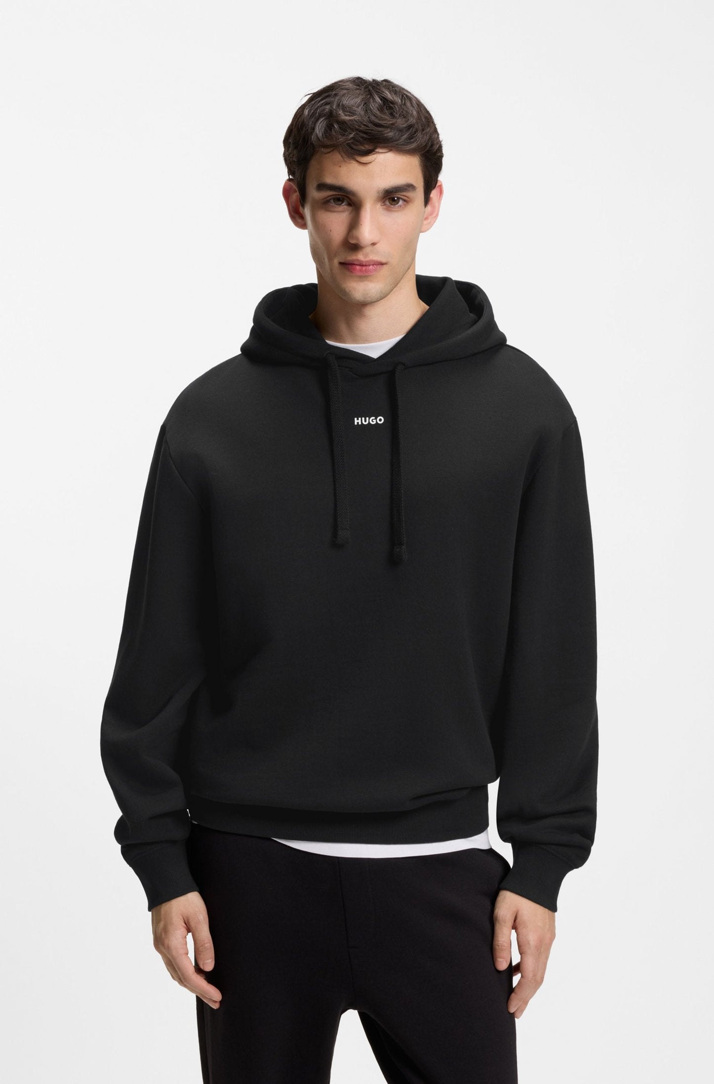 Hugo Dapo Hoodie - Black Denim Exchange