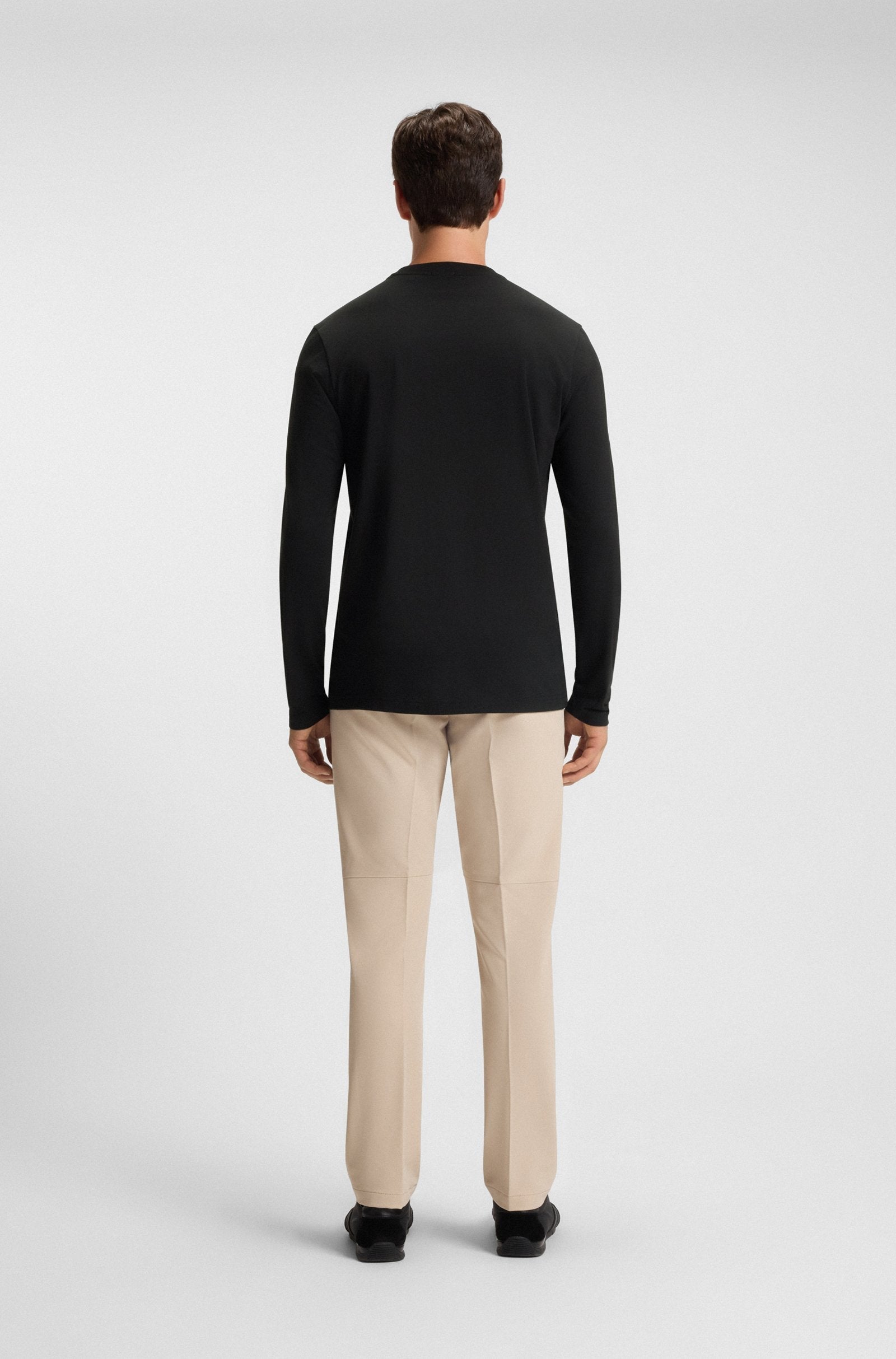 Boss Green Long Tee - Black Denim Exchange