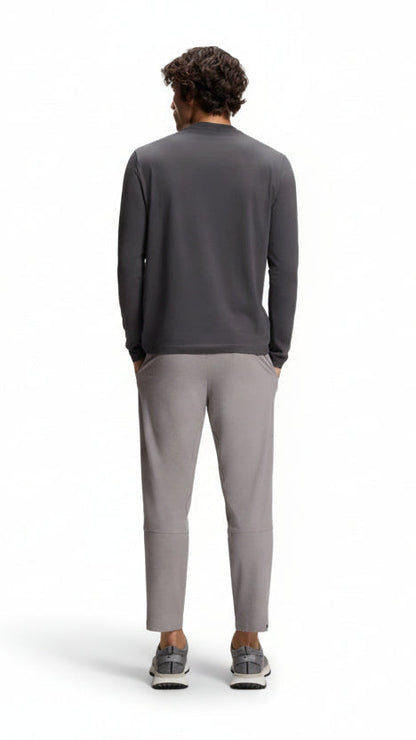 Boss Green Long Tee - Grey Denim Exchange