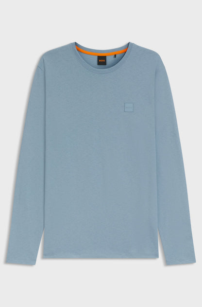 Boss Orange Tacks Tee - Sky Blue Denim Exchange