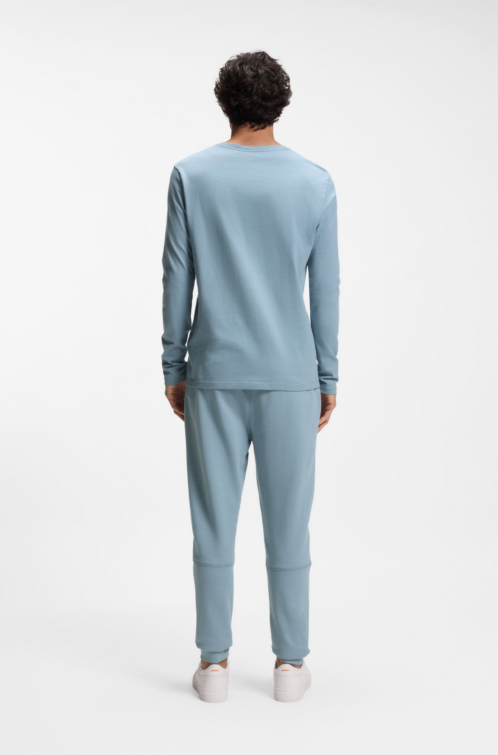 Boss Orange Tacks Tee - Sky Blue Denim Exchange