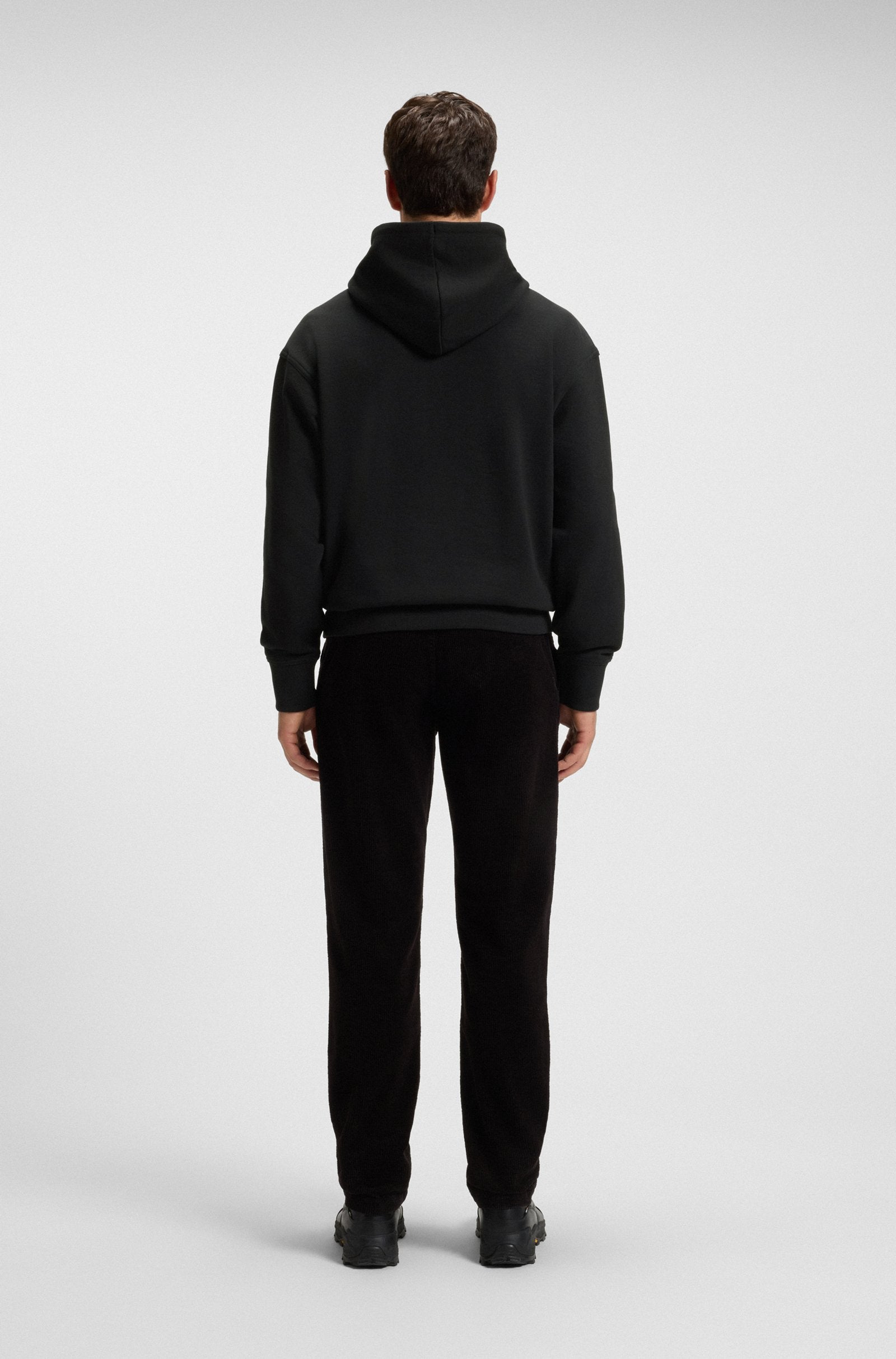 Boss Orange Wesmallhood Hoodie - Black Denim Exchange