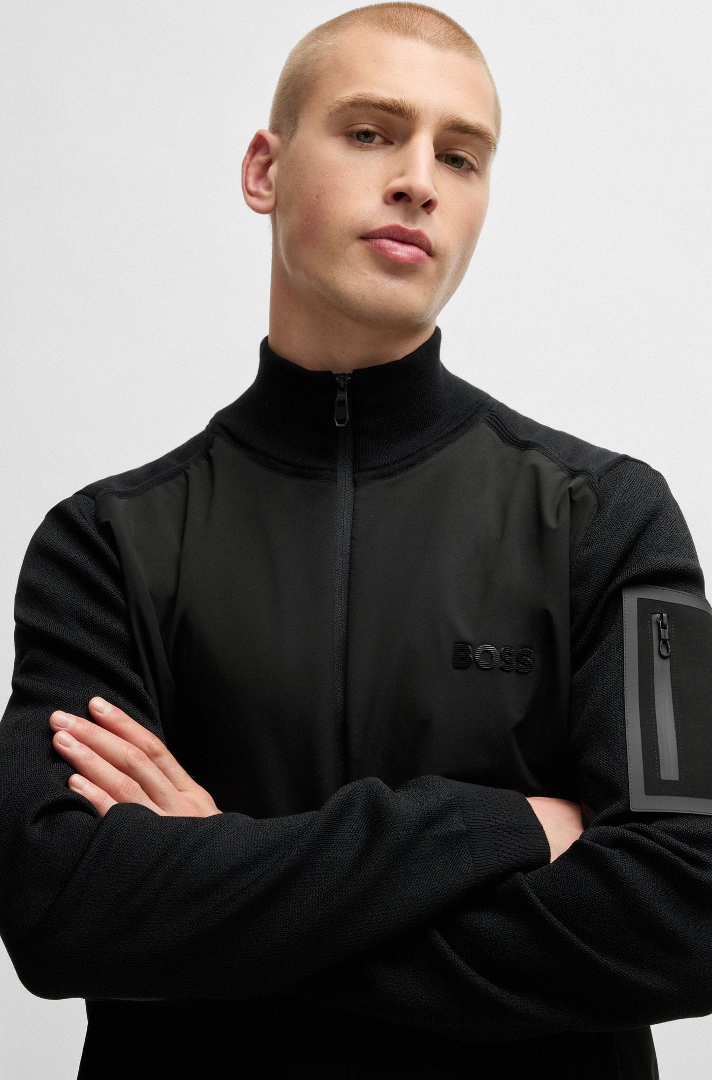 Boss Green Zhino Jacket - Black Denim Exchange