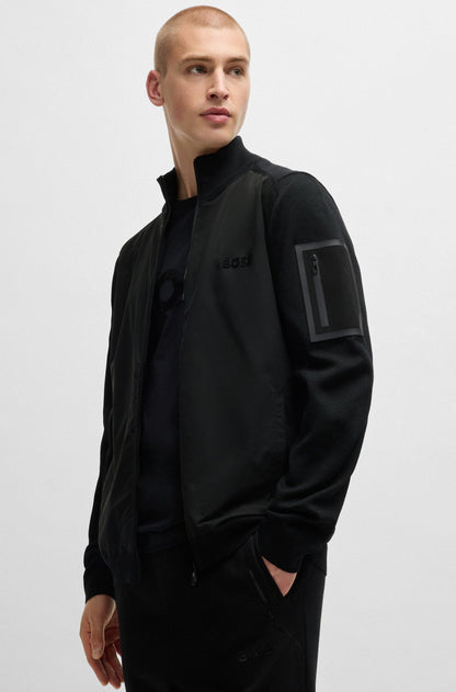 Boss Green Zhino Jacket - Black Denim Exchange