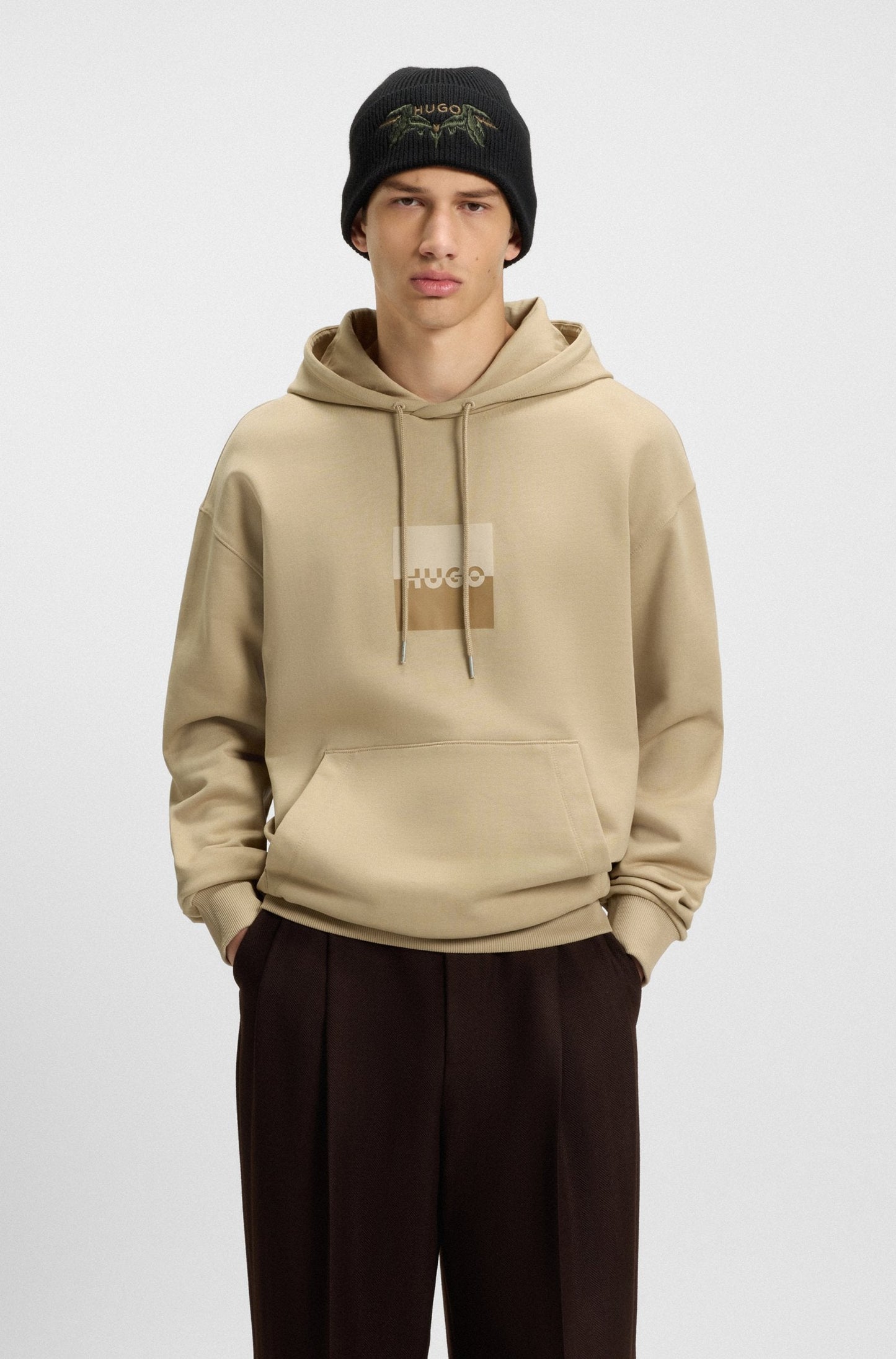 Hugo Duspliter Hoodie - Beige Denim Exchange