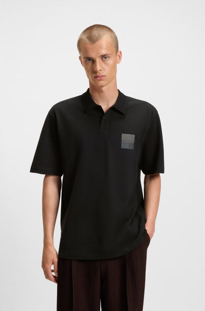 Hugo Dusplity Polo - Black Denim Exchange