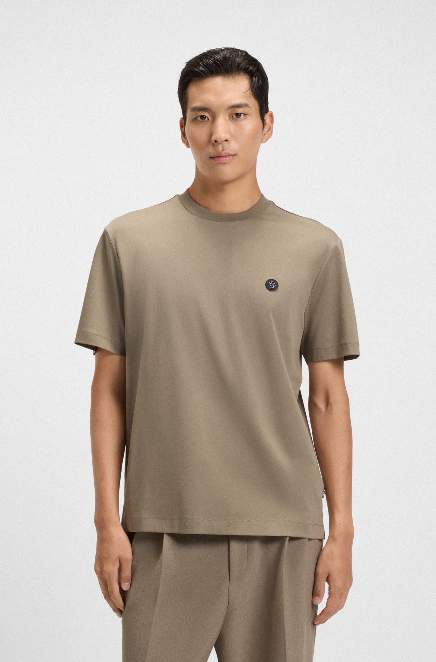 Hugo Boss C-Taut 01 Tee - Beige Denim Exchange