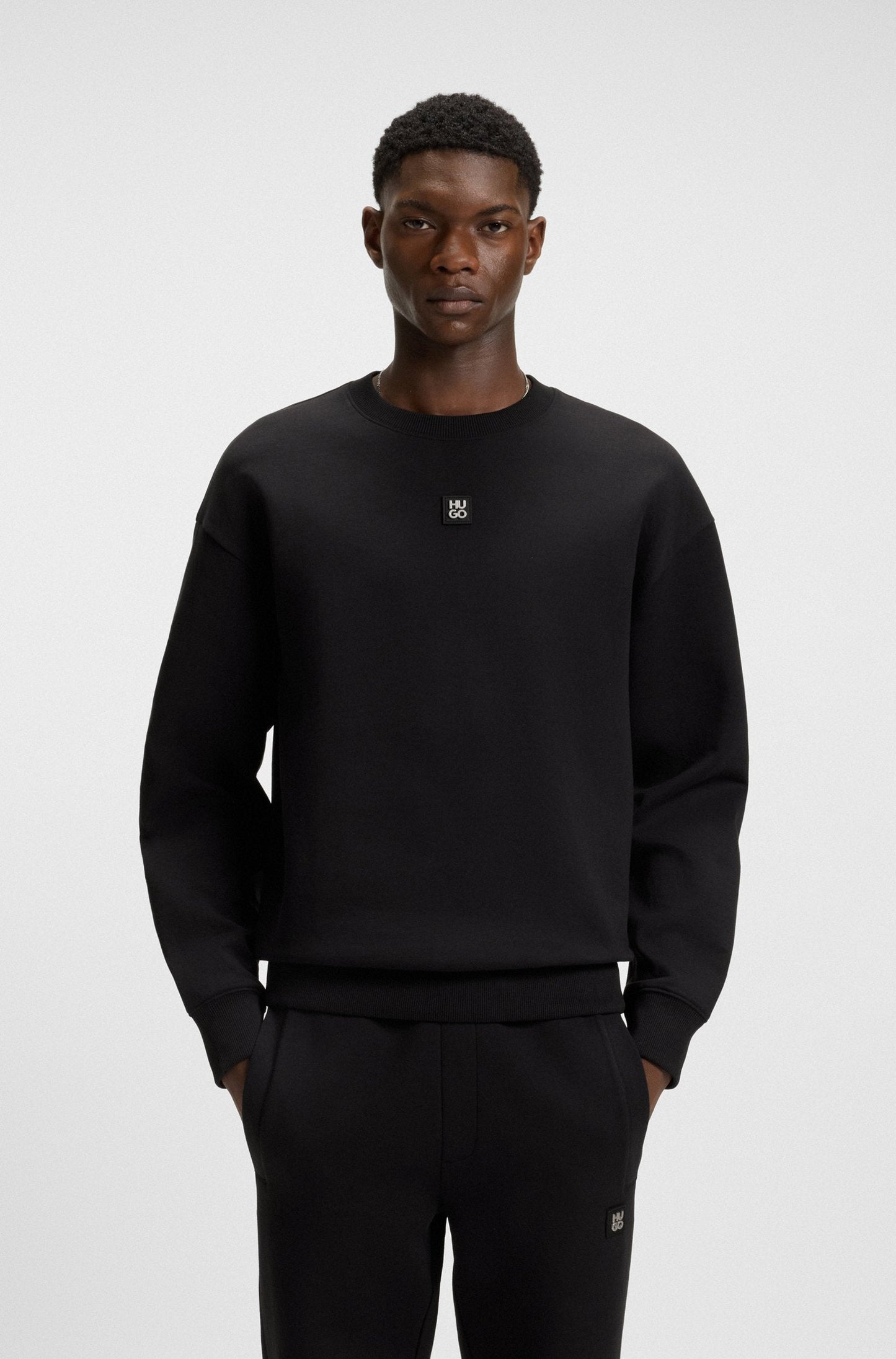 Hugo Boss Dettil Crewneck - Black Denim Exchange
