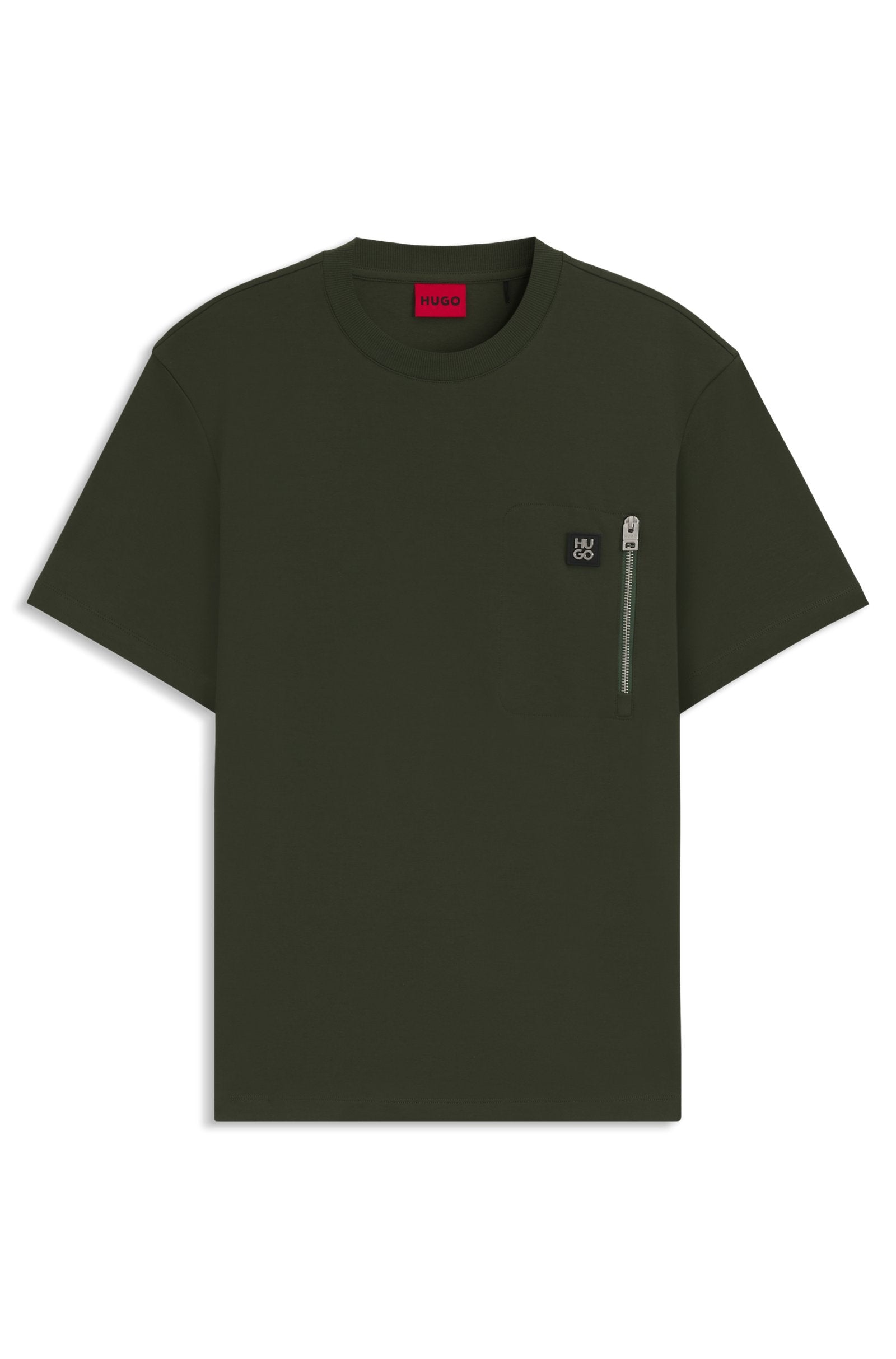 Hugo Dargentee Tee - Olive Denim Exchange