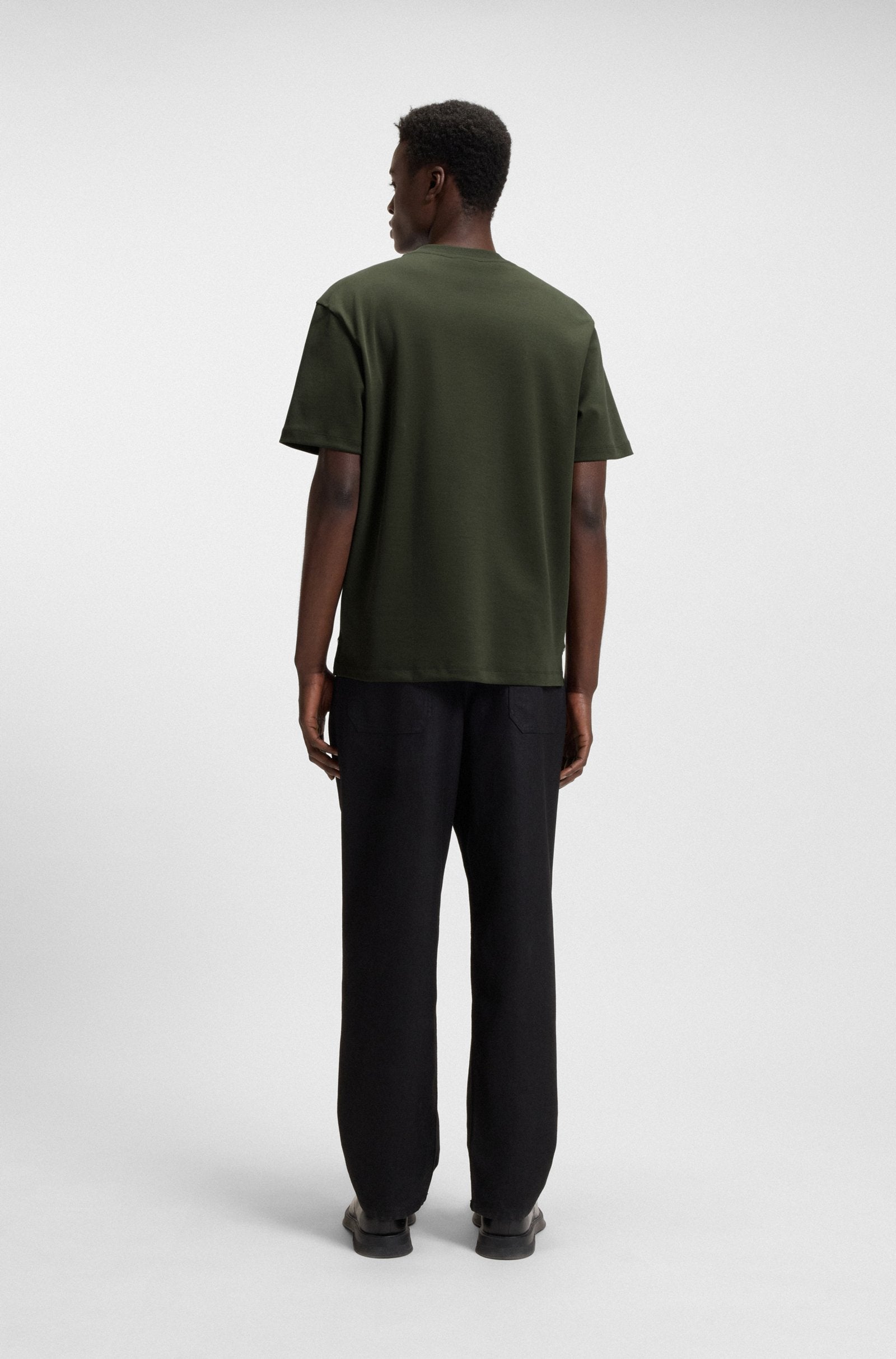 Hugo Dargentee Tee - Olive Denim Exchange