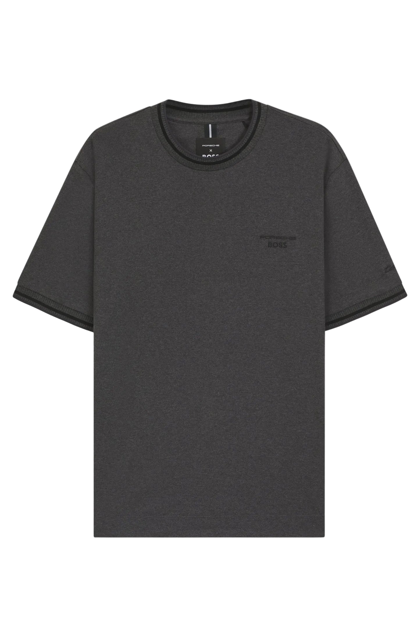 Hugo Boss x Porche C-Taut Tee - Charcoal Denim Exchange