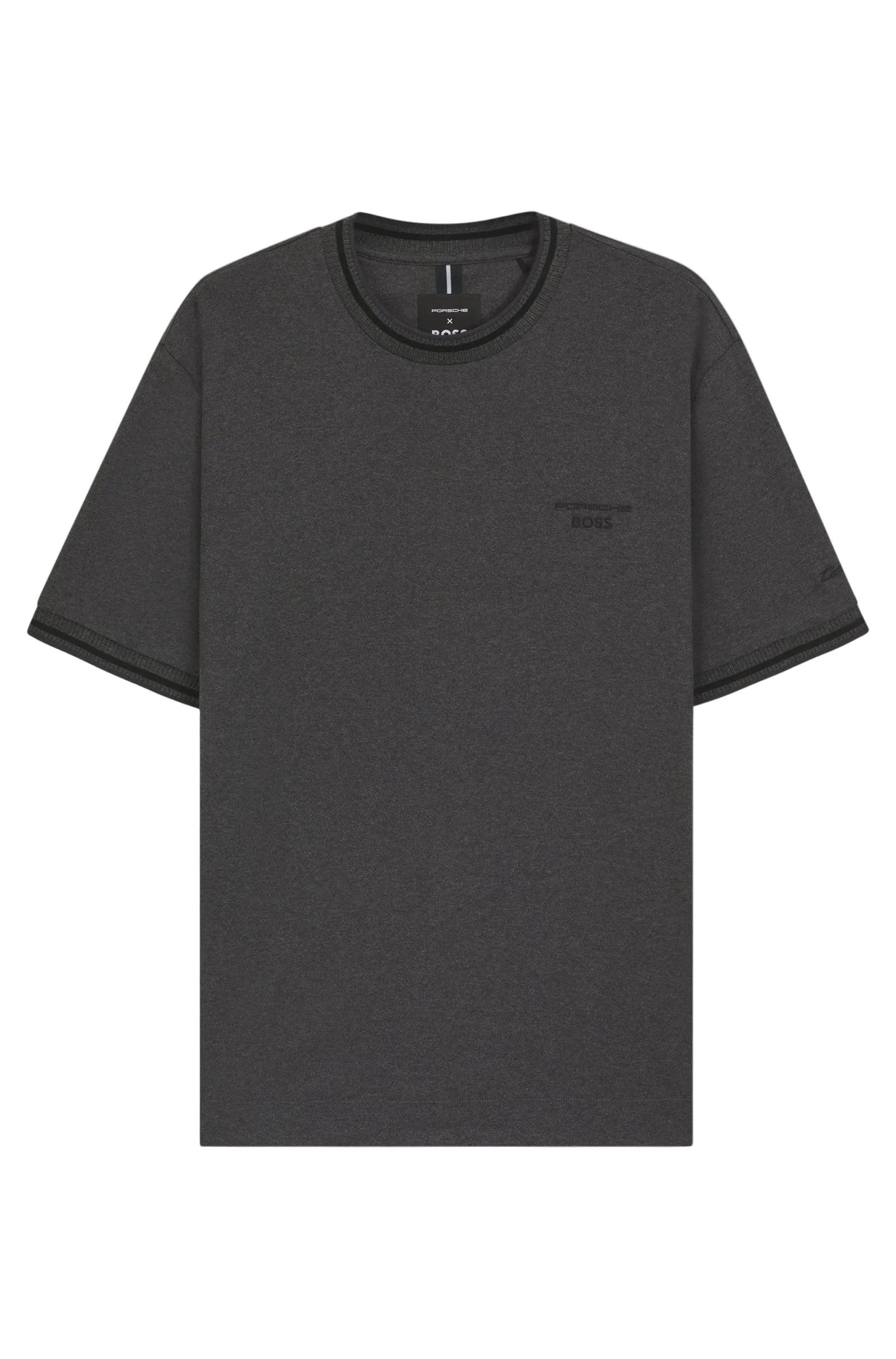 Hugo Boss x Porche C-Taut Tee - Charcoal Denim Exchange